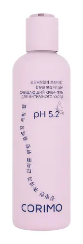 Corimo крем-гель для интимного ухода очищающий, крем-гель, 200 мл, 1 шт. фото