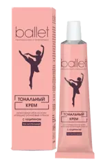 Балет Крем тональный с лецитином, крем для лица, 41 г, 1 шт, тон натуральный фото