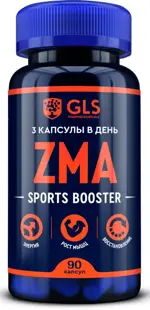 GLS ЗМА комплекс с магнием, цинком и аспарагиновой кислотой, капсулы, 90 шт. фото