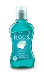 ROCS Ополаскиватель для полости рта Активный кальций, раствор для полоскания полости рта, 250 мл, 1 шт, без спирта фото