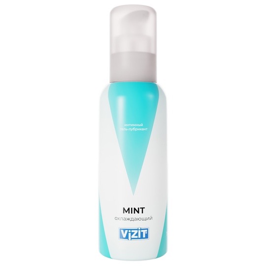 Vizit Mint охлаждающий гель-лубрикант, гель, 100 мл, 1 шт. фото