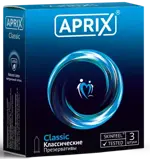Aprix Classic презервативы, презерватив, 3 шт, классический фото