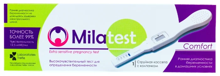 Milatest Comfort тест на беременность струйный, 1 шт. фото