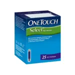 OneTouch Select, тест-полоски для определения уровня глюкозы в крови, 25 шт. фото