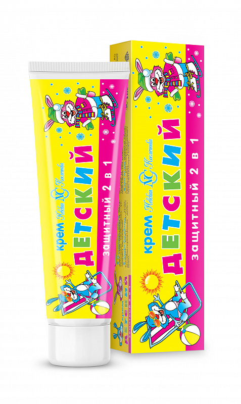Невская Косметика Крем детский, 40 мл, 1 шт, защитный 2 в 1 фото