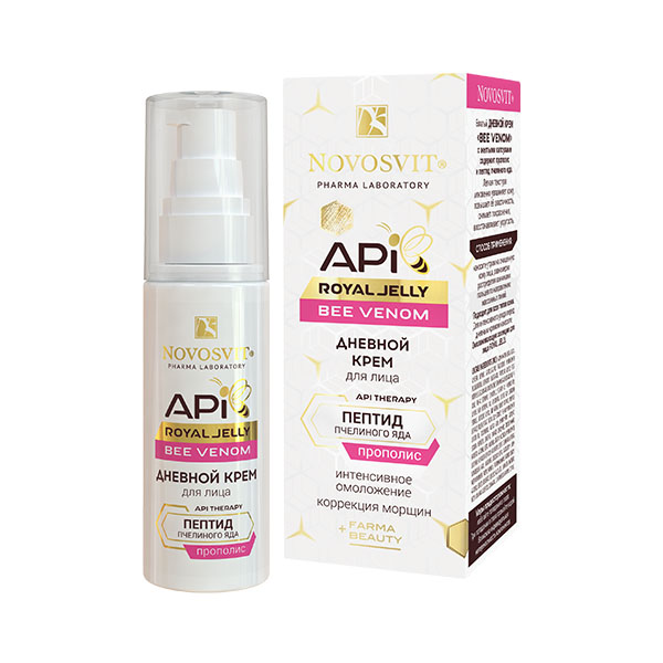 Novosvit ROYAL JELLY Дневной крем для лица BEE VENOM, крем для лица, 50 мл, 1 шт. фото
