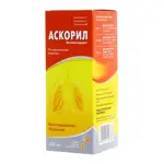 Аскорил экспекторант, 4 мг + 100 мг + 2 мг/10 мл, сироп, 200 мл, 1 шт. фото 