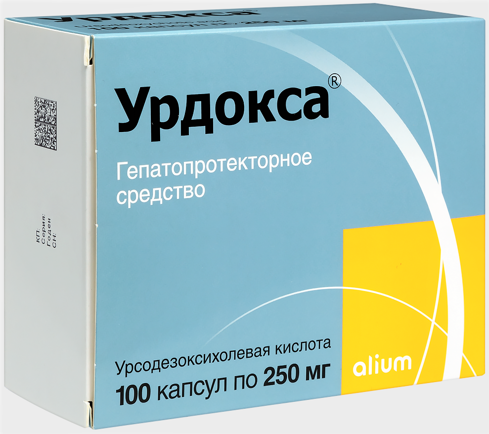Урдокса, 250 мг, капсулы, 100 шт. фото
