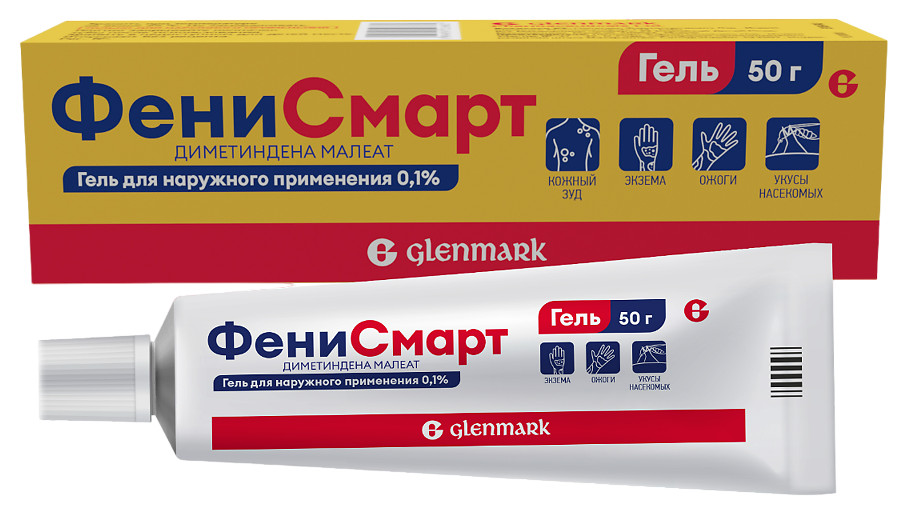 ФениСмарт, 0.1%, гель для наружного применения, 50 г, 1 шт. фото