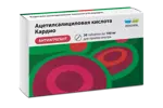 Ацетилсалициловая кислота Кардио, 100 мг, таблетки, покрытые кишечнорастворимой оболочкой, 30 шт. фото