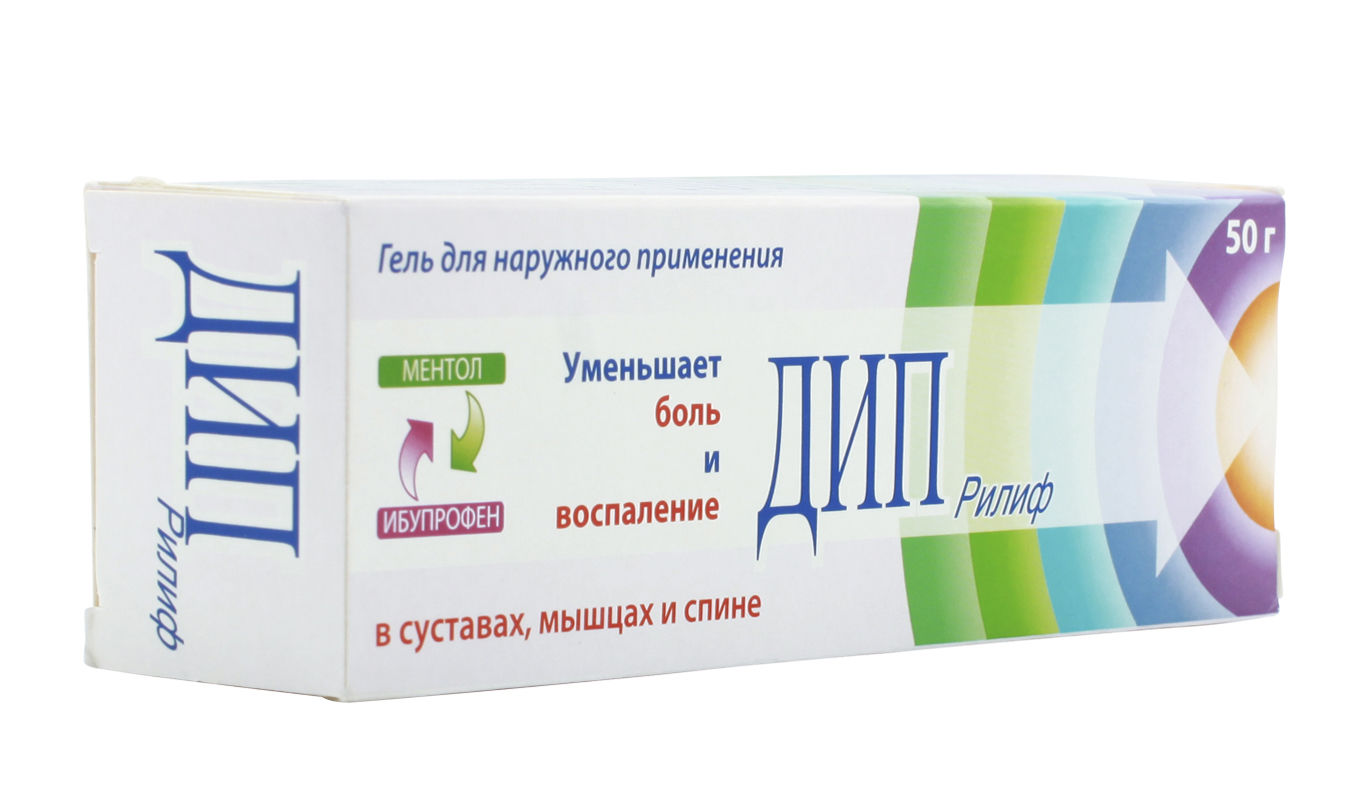 Дип Рилиф, гель для наружного применения, 50 г, 1 шт. фото