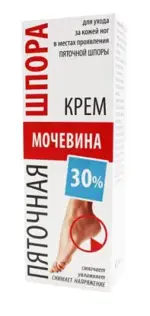 Пяточная Шпора крем для ног с мочевиной 30%, крем для ног, 75 мл, 1 шт. фото
