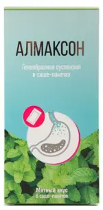 Алмаксон, суспензия для приема внутрь, 10 мл, 6 шт, мята фото