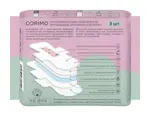 Corimo Прокладки впитывающие женские гигиенические анатомической формы, р. XL, прокладки гигиенические, 8 шт, 4 капли фото 2