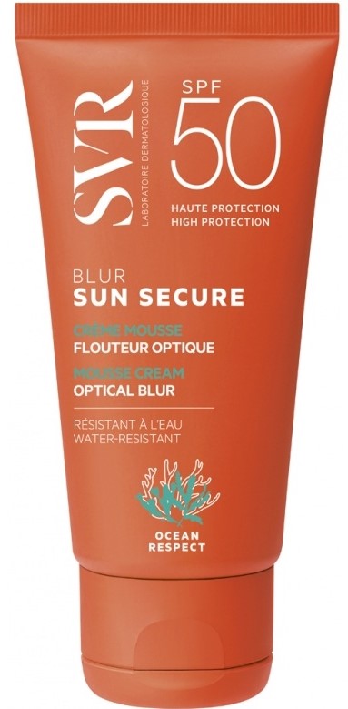 SVR Sun Secure крем-мусс с эффектом фотошопа, крем, 50 мл, 1 шт, SPF 50 фото