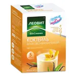 Леовит Худеем за неделю Коктейль белково-ванильный, напиток, 40 г, 5 шт. фото