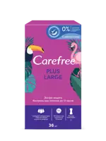 Carefree plus Large Прокладки ежедневные, прокладки ежедневные, 36 шт. фото