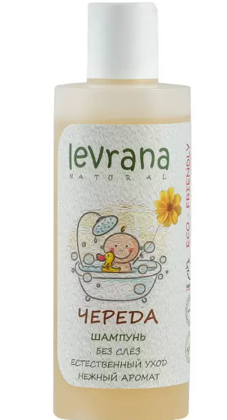 Levrana Шампунь Череда без слёз, шампунь, 250 мл, 1 шт, нежный аромат фото