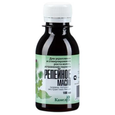 Репейное масло для волос, масло, 100 мл, 1 шт. фото