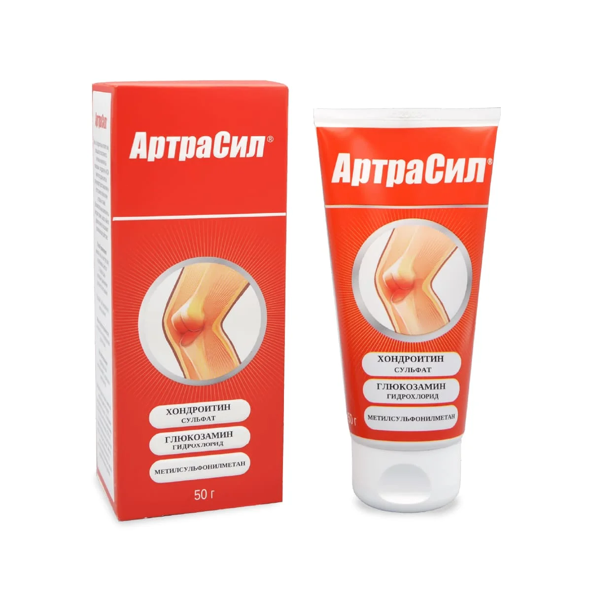 Артрасил Гель, гель для наружного применения, 50 г, 1 шт. фото