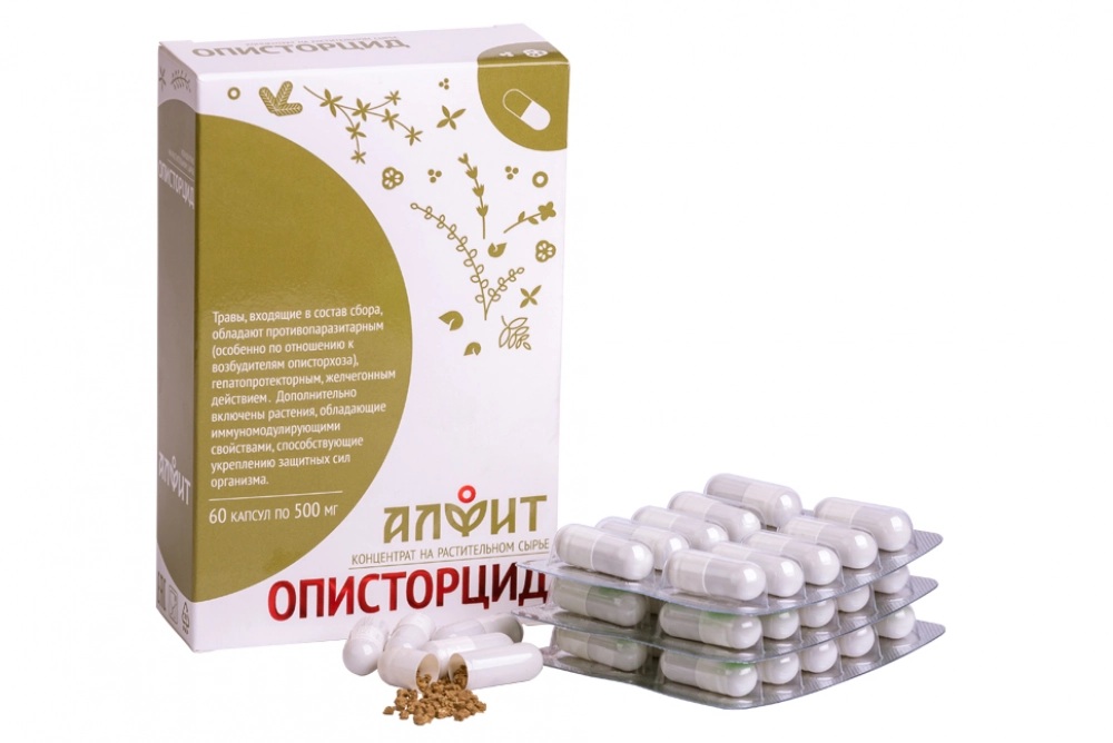 Алфит Описторцид, капсулы, 60 шт. фото