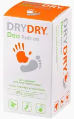 Dry Dry Deo дезодорант для всех типов кожи, 50 мл, 1 шт, део-ролик фото