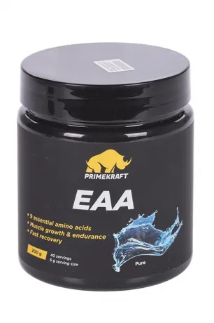 Prime Kraft Аминокислоты EAA, порошок для приготовления раствора для приема внутрь, 200 г, 1 шт, без вкуса фото