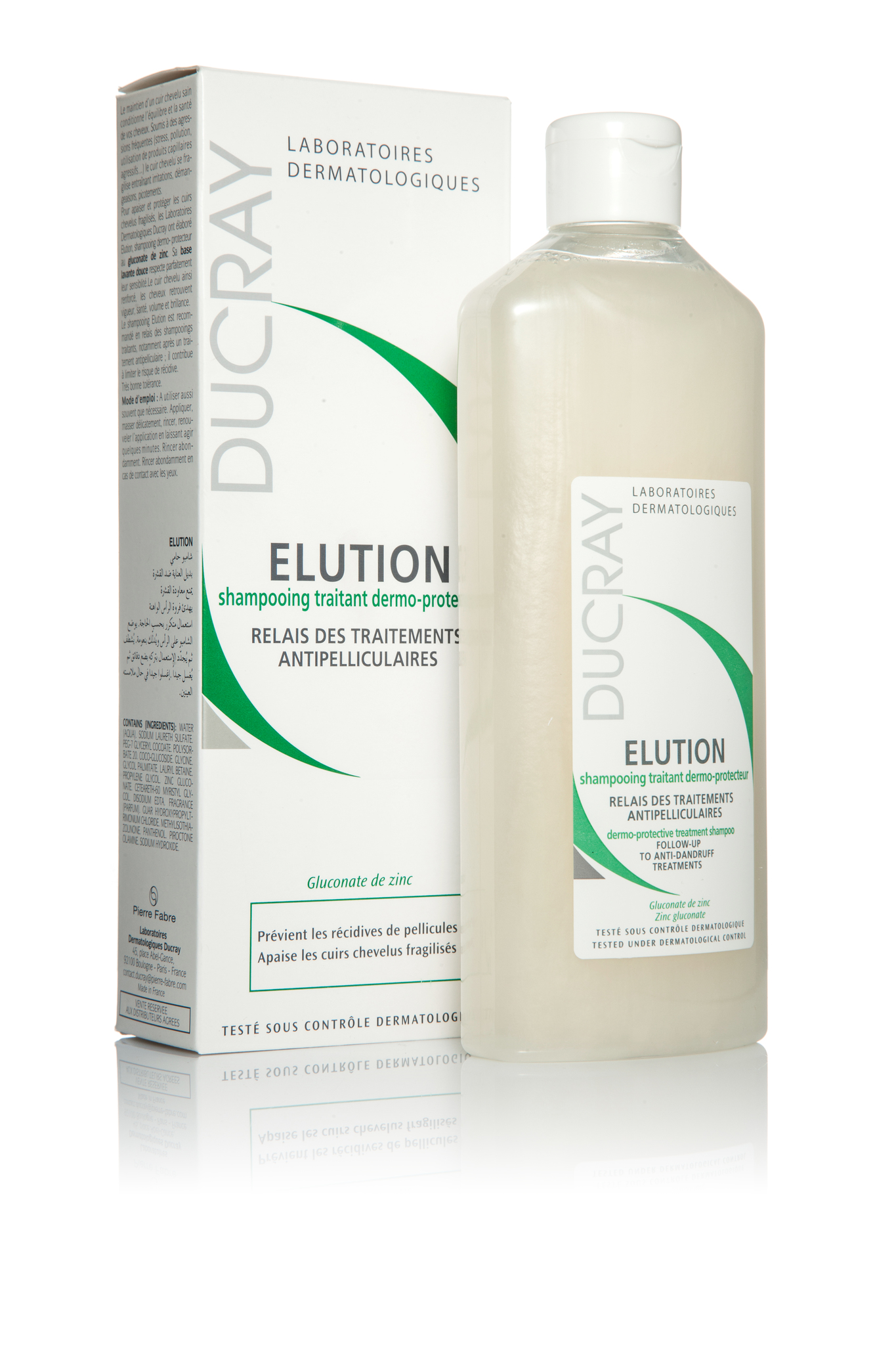 Ducray Elution Шампунь оздоравливающий, шампунь, 300 мл, 1 шт, для ежедневного применения фото