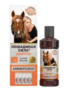 Лошадиная Сила Шампунь против перхоти, шампунь, 250 мл, 1 шт, с амикрозолом фото