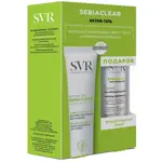 SVR Sebiaclear Active гель против несовершенств 40 мл + мицеллярная вода 75 мл, набор, 1 шт. фото