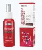 ComForte Никотиновая кислота 2% спрей для волос, спрей, 100 мл, 1 шт. фото