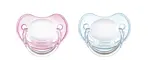 Canpol Basic Пустышка анатомическая латексная, 1 шт, цвет в ассортименте, 6-18 мес, арт. 22/426 фото