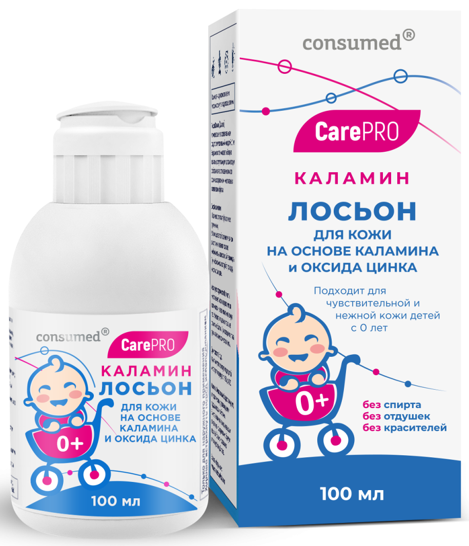 Консумед Care Pro Каламин, лосьон, 100 мл, 1 шт. фото