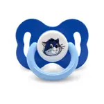 Мама Тама Соска-пустышка анатомическая силиконовая Матроскин, 1 шт, синего цвета, 0-6 мес, арт. МТ/017 фото