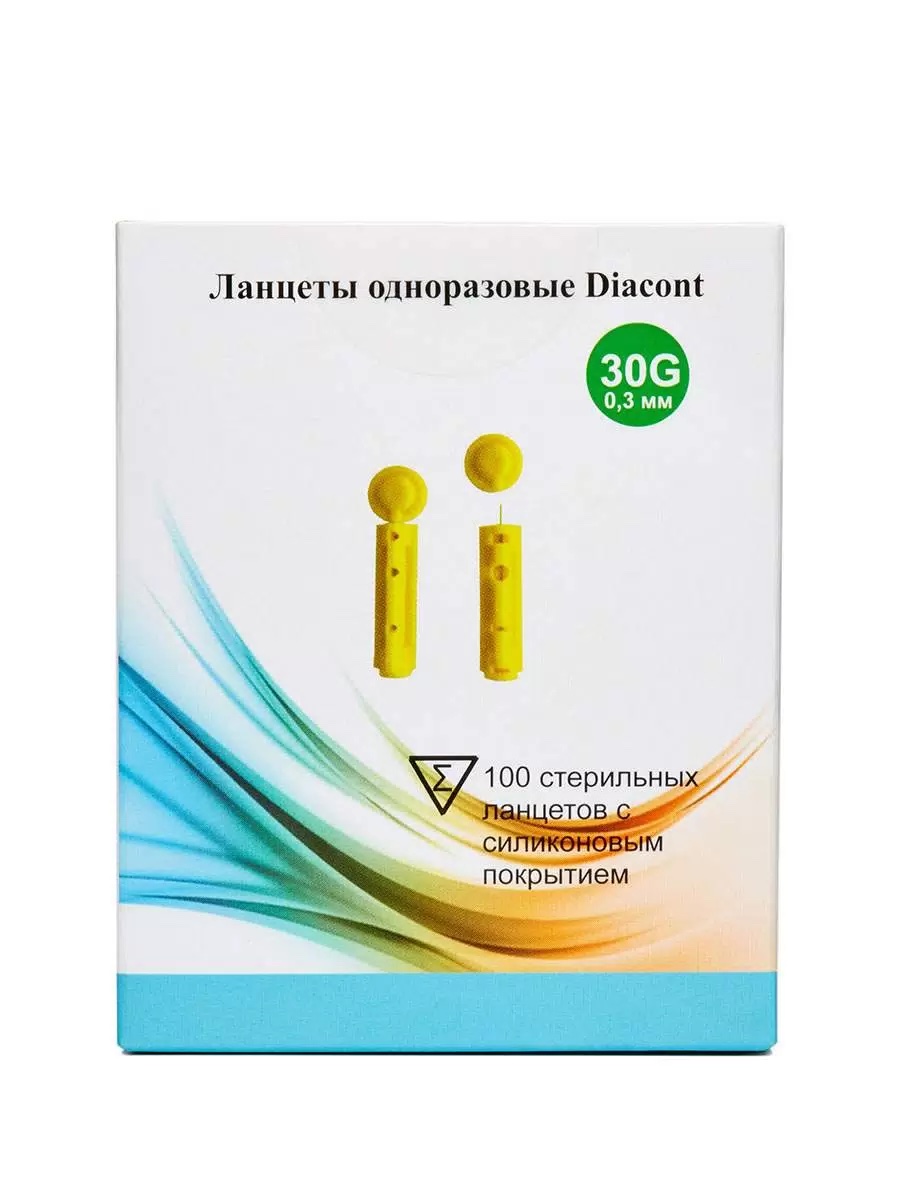 Diacont ланцеты, 100 шт. фото
