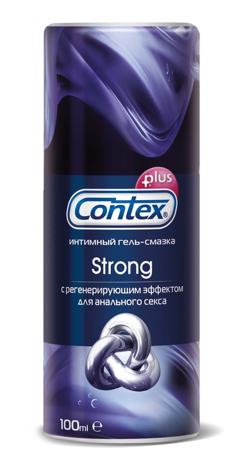 Гель-смазка для интимного применения Contex Strong, гель, 100 мл, 1 шт, с регенерирующим эффектом фото