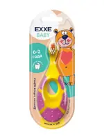 EXXE Baby Зубная щетка детская, 0-2 года, щетка зубная, 1 шт, мягкая фото