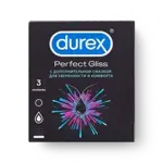 Durex Perfect Gliss, презервативы, 3 шт. фото