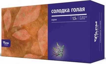 Солодка голая, фиточай, 1.5 г, 20 шт. фото