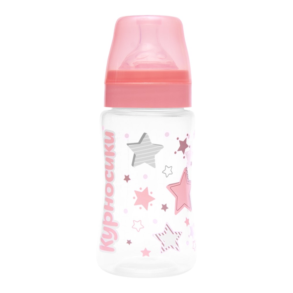Курносики Бутылочка полипропиленовая с широким горлом, 250 мл, 1 шт, 0+, арт. 11270 фото