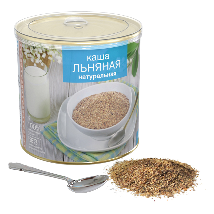 Каша льняная натуральная, 400 г, 1 шт. фото