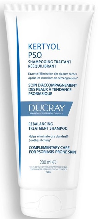 Ducray Kertyol PSO Шампунь уменьшающий шелушение кожи головы, шампунь, 200 мл, 1 шт. фото