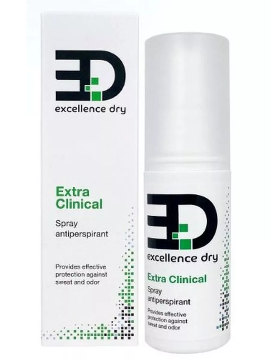 Excellence dry Extra clinical, спрей антиперспирант, 50 мл, 1 шт. фото