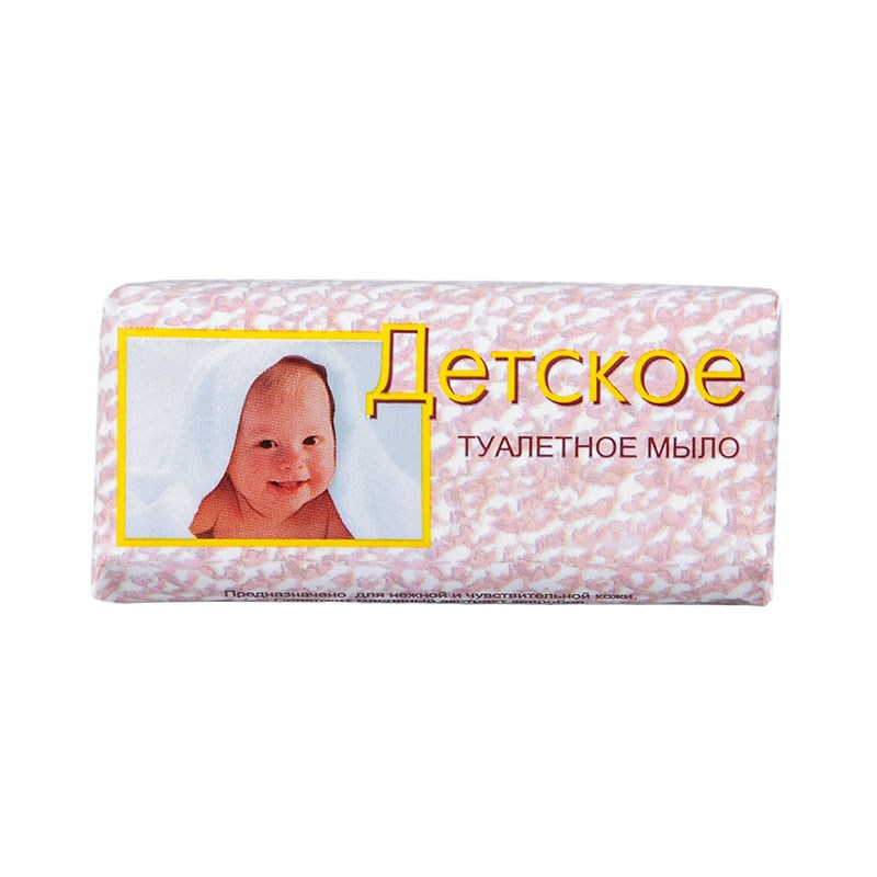 Детское туалетное мыло, мыло детское, 100 г, 1 шт. фото