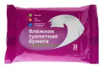 Бумага туалетная влажная с экстрактом алоэ, 30 шт. фото