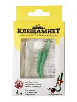 Набор для удаления клещей Клещамнет, 1 шт. фото