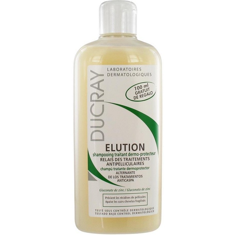 Ducray Elution Шампунь оздоравливающий, шампунь, 400 мл, 1 шт, для ежедневного применения фото