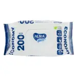 Aura Family салфетки для всей семьи влажные с крышкой, салфетки влажные, 200 шт. фото