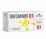 Mirrolla Витамин Д3, 400 МЕ, капсулы, 30 шт. фото