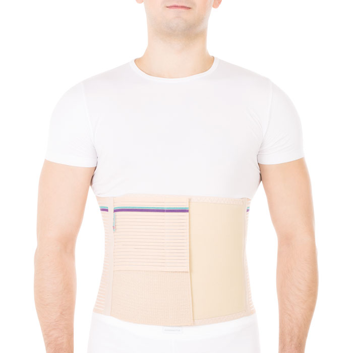 Тривес Бандаж послеоперационный на брюшную стенку, M, бандаж, 1 шт, бежевый, арт. Т.26.91 (Т-1301) фото